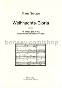 Christmas Gloria (choral score)