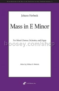 Mass In E Minor (Mixed Choir Score)