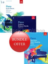 ABRSM Piano Exams 2019-2020 Grade 1 Bundle Offer (Book & CD) - Save 10%