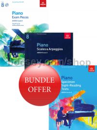 ABRSM Piano Exams 2019-2020 Grade 8 Bundle Offer (Book & CD) - Save 10%