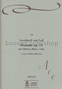 Sérénade Op. 75 for Guitar, Flute & Viola (score & parts)