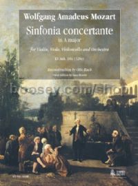 Sinfonia Concertante in A Major KV Anh. 104 (320e) (score)
