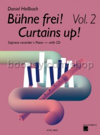 Curtains up! Vol. 2 (Descant Recorder)