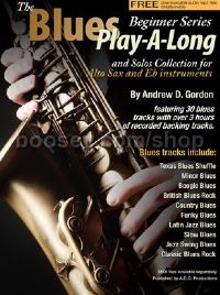 The Blues Play-A-Long and Solos Collection for Eb (Alto) Sax - Beginner Series