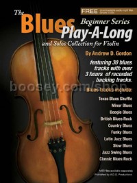 The Blues Play-A-Long and Solos (Book & Online Audio)