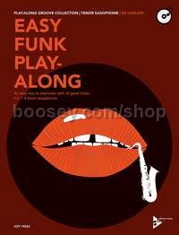 Easy Funk Play-Along - 1-4 tenor saxophones (+ CD)