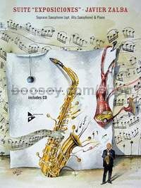 Suite 'Exposiciones' - saxophone (S/A) & piano (score & parts with CD)