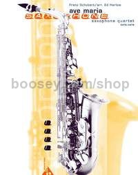 Ave Maria - 4 saxophones (SATBar/AATBar) (score & parts)