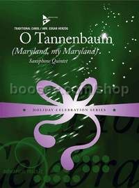 O Tannenbaum - 5 saxophones (AATTBar) (score & parts)