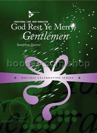 God Rest Ye Merry, Gentlemen - 5 saxophones (AATTBar) (score & parts)