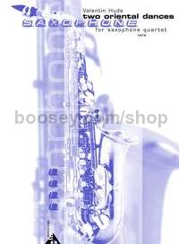 Two Oriental Dances - 4 saxophones (SATBar) (score & parts)