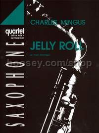 Jelly Roll - 4 saxophones (SATBar/AATBar) (score & parts)
