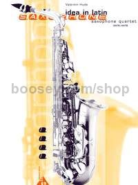 Idea In Latin - 4 saxophones (SATBar/AATBar) (score & parts)