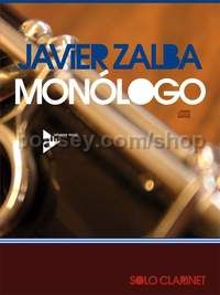 Monólogo - clarinet (in A or Bb) (+ CD)