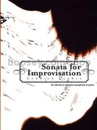 Sonata for Improvisation - clarinet in Bb or soprano saxophone & piano