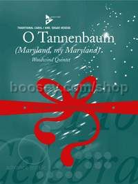 O Tannenbaum - flute, oboe, clarinet, horn in F/clarinet, bassoon/bass clarinet (score & parts)