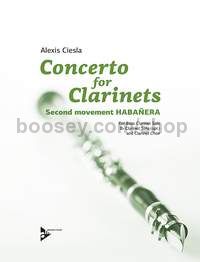 Concerto for Clarinets - bass clarinet, Bb-clarinet (opt.) & clarinets-choir (score & parts)