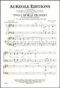 Two Choral Prayers
