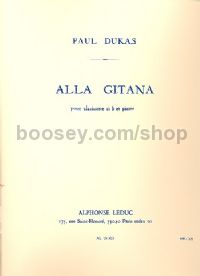Alla Gitana (Clarinet)