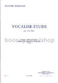 Vocalise-Etude Op.151 (High Voice)