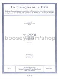 Sonata No.7, BWV1020 in G minor (Classiques No.15) (Flute & Piano)
