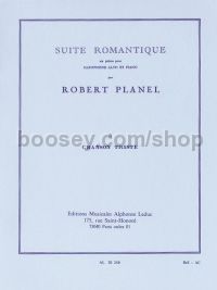 Suite Romantique, No. 3: Chanson Triste - alto saxophone & piano
