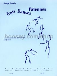 Trois Danses Pa ennes (Drums/Piano)