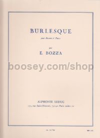 Burlesque for Bassoon & Piano