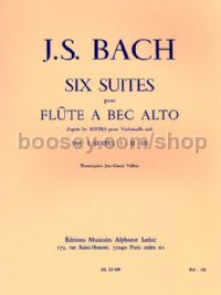 Six Suites pour Violoncello seul Vol.1 (Arr. Recorder)
