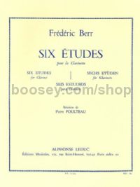 6 Etudes (Clarinet solo)