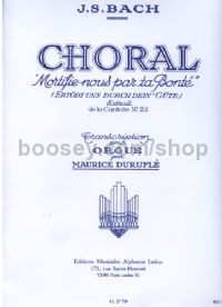 Choral Cantata 22 (Durufle) (Organ)