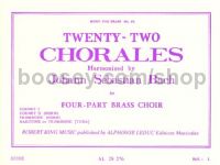 22 Chorals (Brass Quartet)