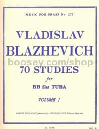 70 Studies for Bb Tuba, Vol. 1