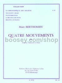 Four Mouvements (Flute, Cello And Piano)