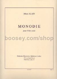 Monodie (Flute Solo)