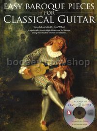 Easy Baroque Pieces For Classical Guitar + CD tab