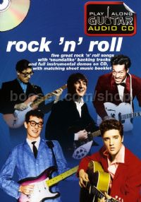 Play Along Guitar Audio CD Rock N Roll + Booklet