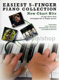 Easiest 5 Finger Piano Collection - New Chart Hits