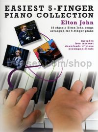 Easiest 5 Finger Piano Collection Elton John