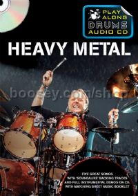 Play Along Drums Audio CD Heavy Metal + Booklet
