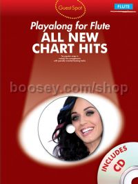 Guest Spot All New Chart Hits for Flute (Book & CD)