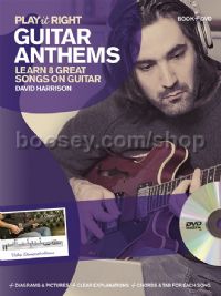 Play It Right Guitar Anthems (Book & DVD)