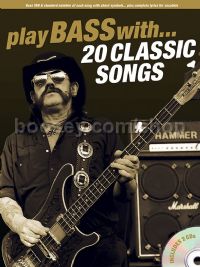 Play Bass With... 20 Classic Songs (+ CDs)