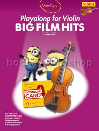 Guest Spot: Big Film Hits (Playalong for Violin)