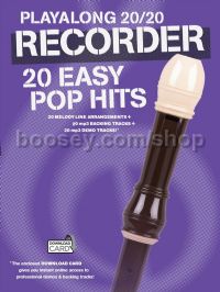 Playalong 20/20 Recorder: 20 Easy Pop Hits