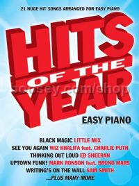 Hits of the Year 2015 - Easy Piano
