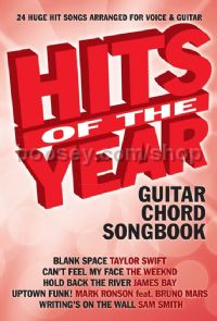 Hits of the Year 2015 - Guitar Chord Songbook
