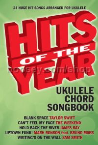 Hits of the Year 2015 - Ukulele Chord Songbook