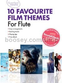 Guest Spot Interactive: 10 Favourite Film Themes For Flute (Book & Online Audio)