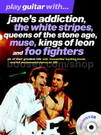 Play Guitar With... Jane's Addiction, The White Stripes, Queens Of The Stone Age etc. (Book & CD)
